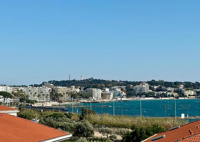 Apartamento Elegant With Private Pool, Parking & 5min To Antibes